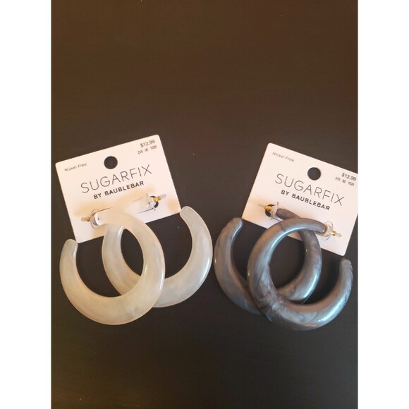 BaubleBar Jewelry - Sugarfix by baublebar hoop earrings